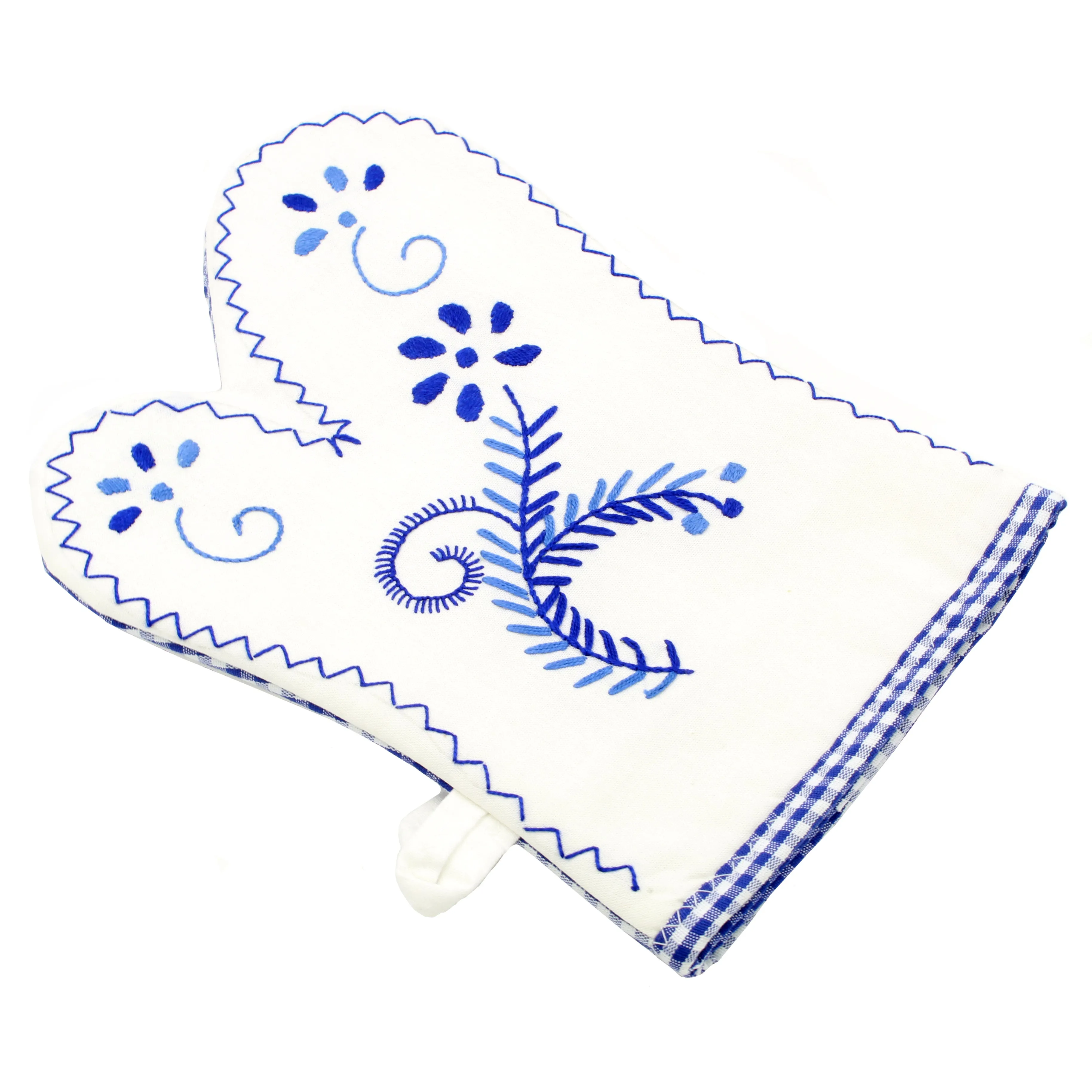 Made in Portugal Hand-embroidered Viana's Oven Mitts Set of 2