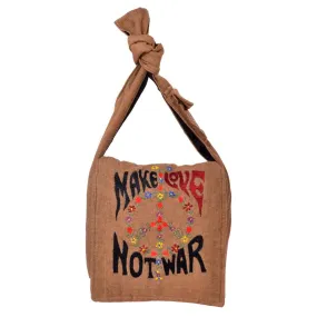 Make Love Not War Messenger Bag