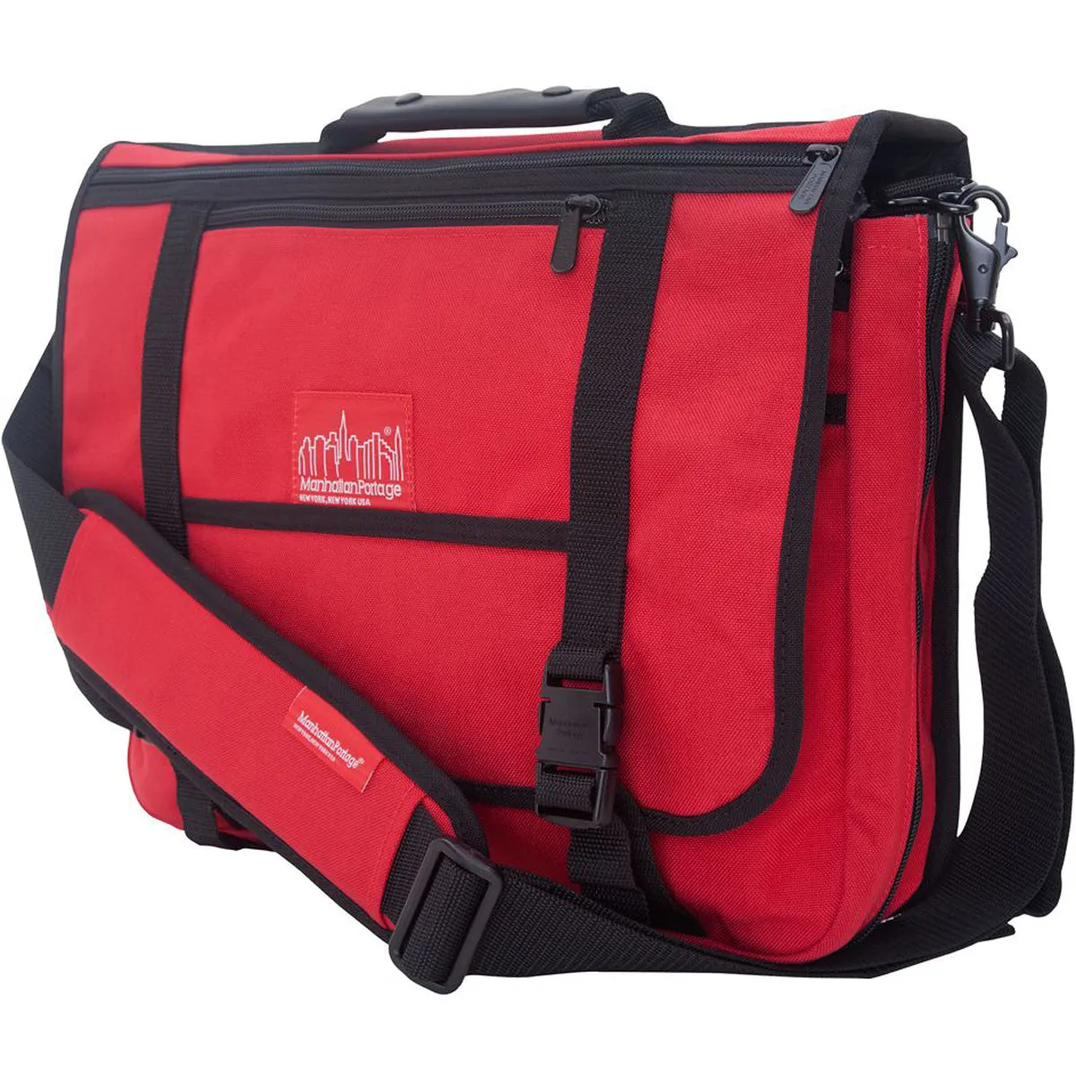 Manhattan Portage The Wallstreeter With Back Zipper