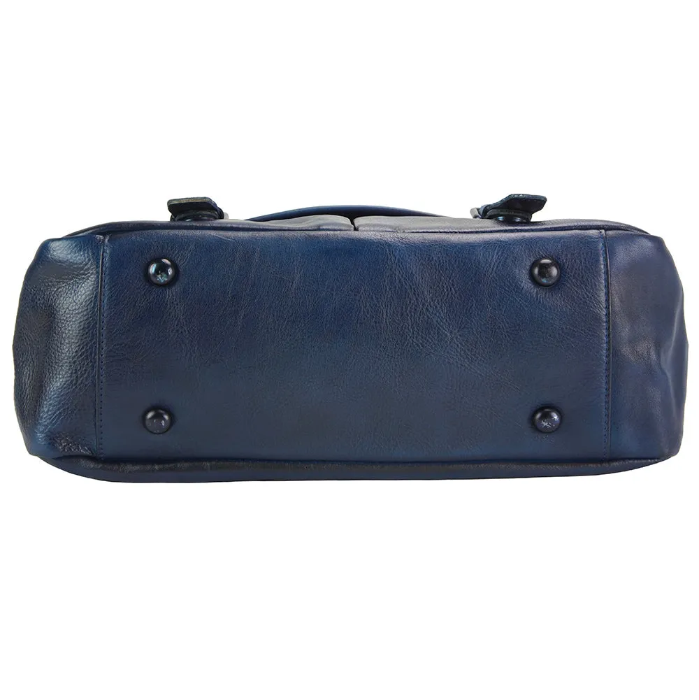 Mattia leather Messenger bag