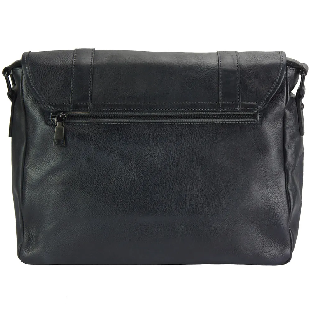 Mattia leather Messenger bag