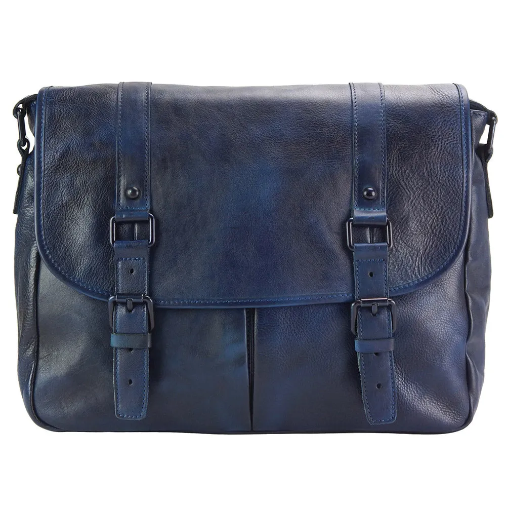 Mattia leather Messenger bag