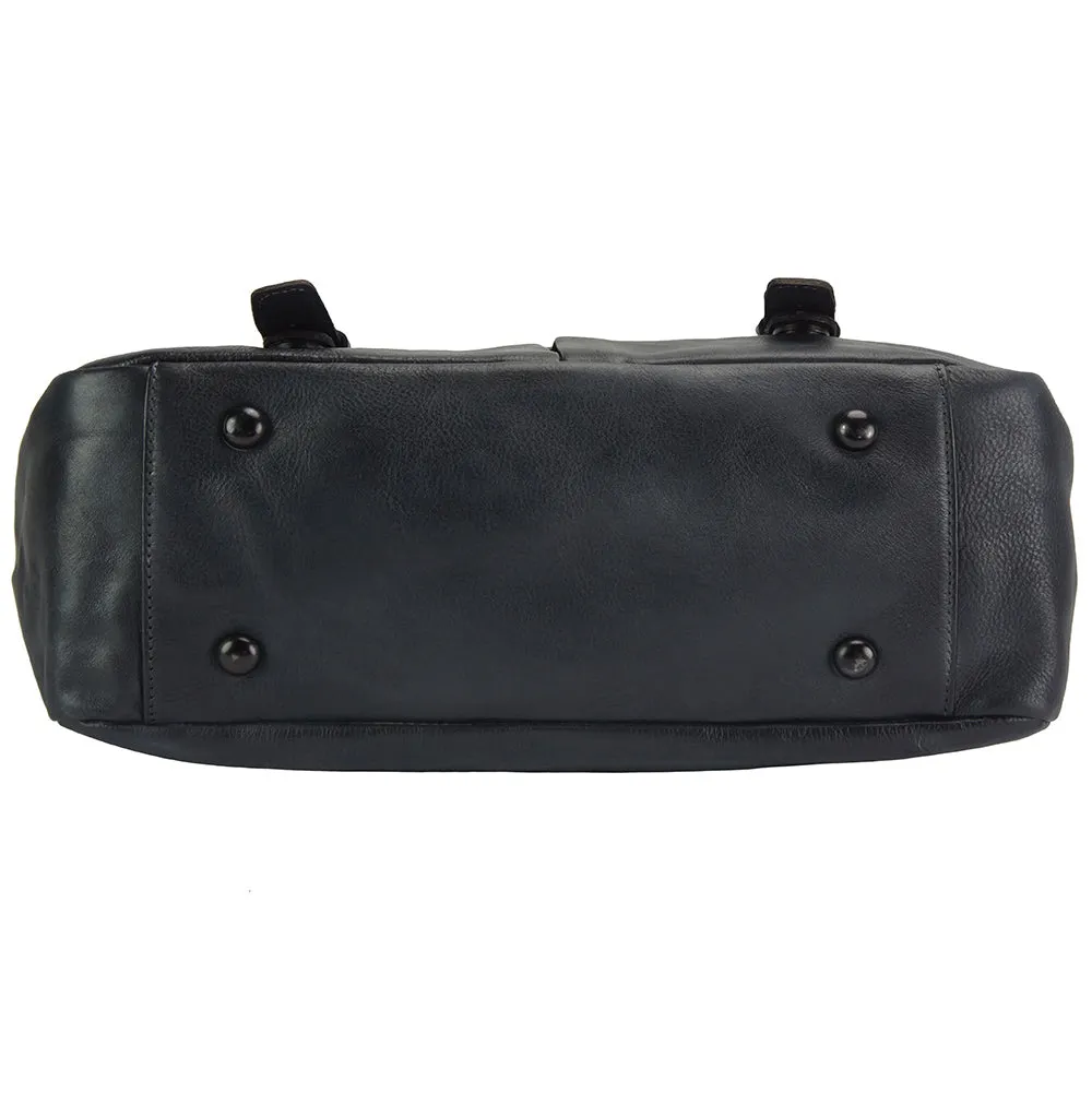 Mattia leather Messenger bag