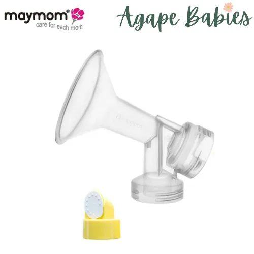 Maymom Flange For Spectra W/Valve and Membrane For Spectra Breast Pumps - 5 Sizes!