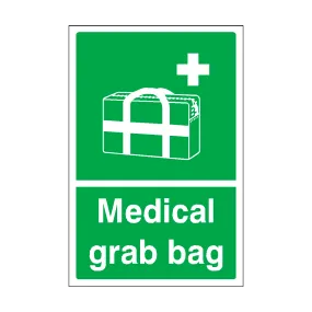 Medical Grab Bag Sticker