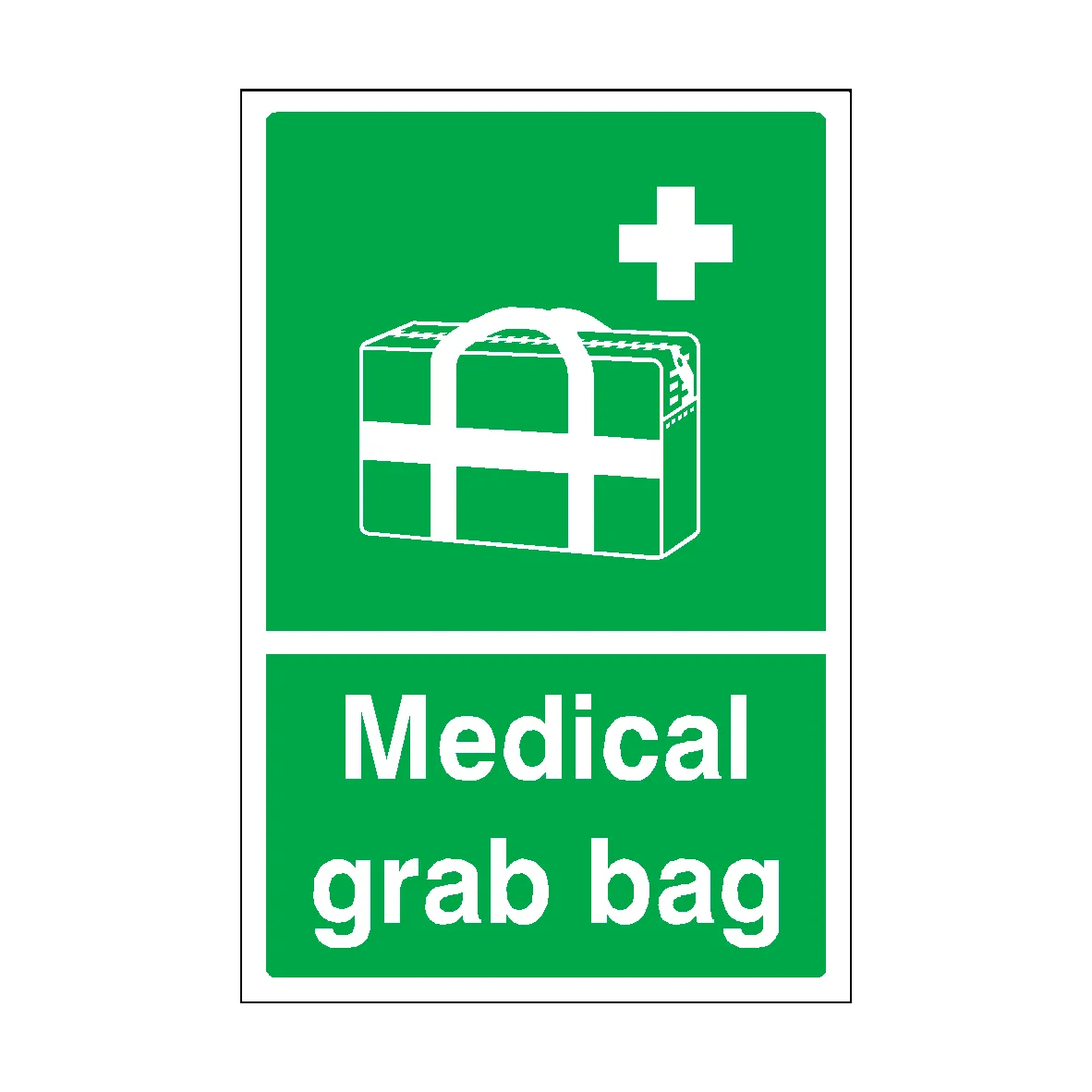 Medical Grab Bag Sticker