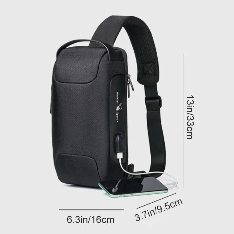 Men's Anti-theft Crossbody Bag