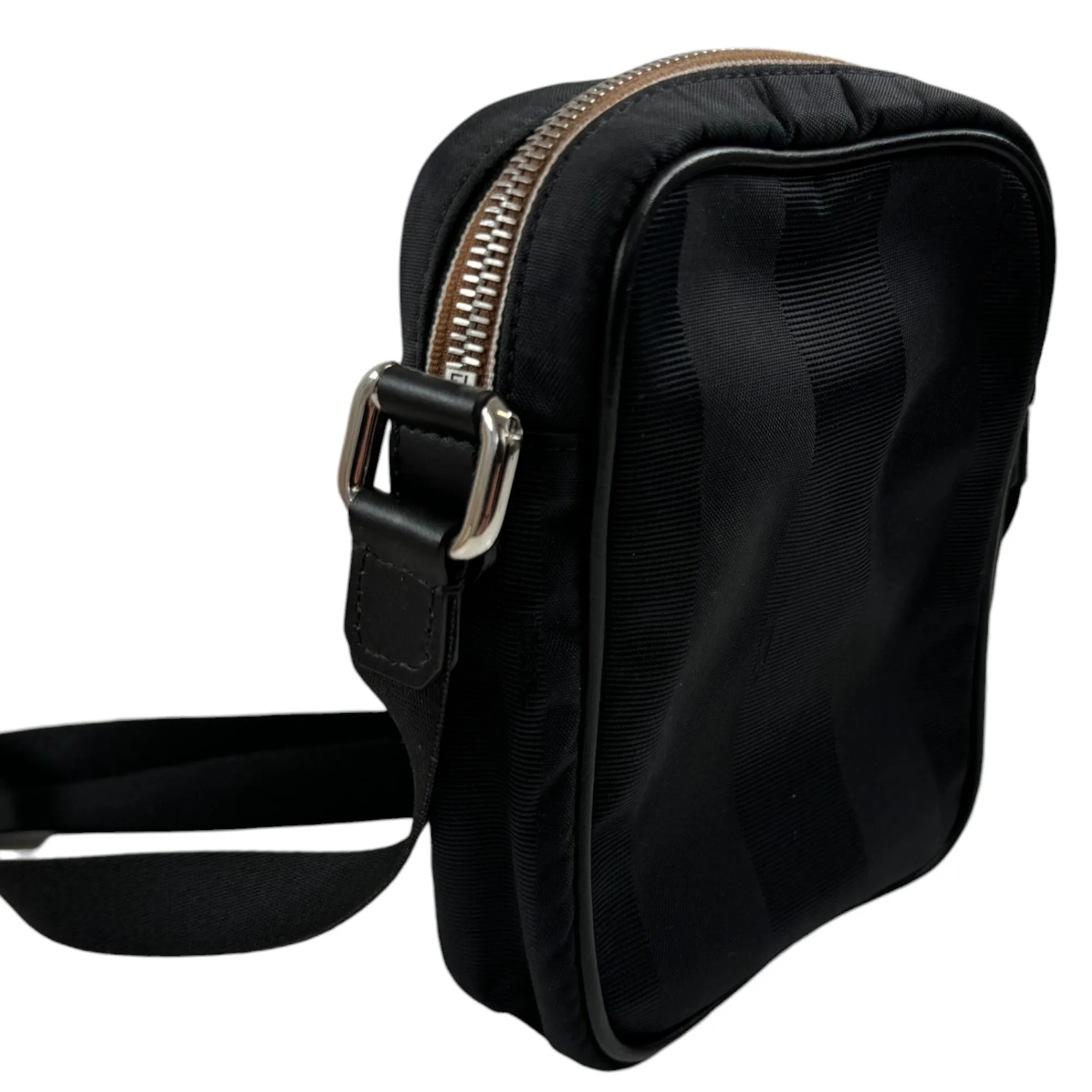 Men's Logo Amor Messenger Bag Black