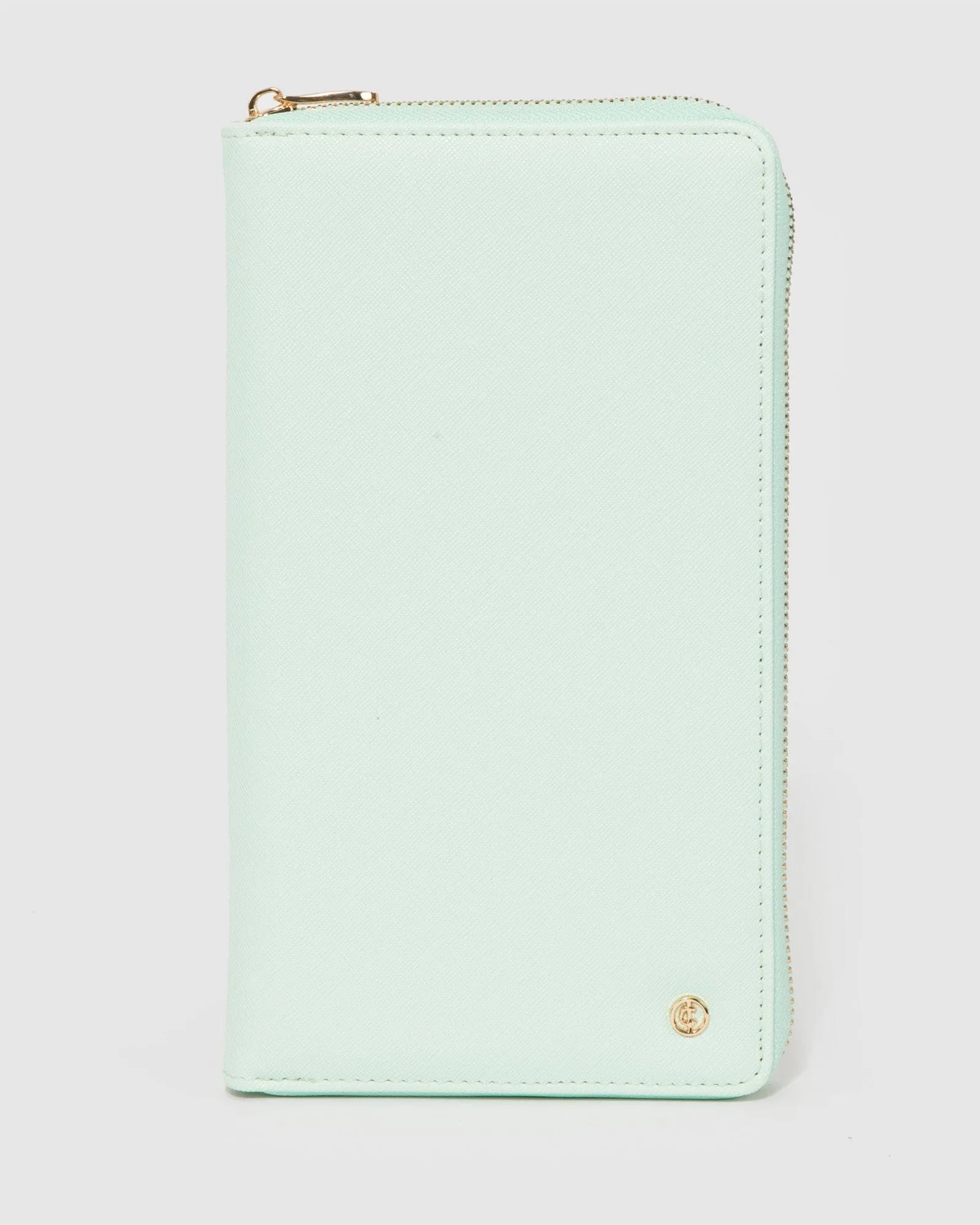 Mint Green Kenzie Multi Passport Travel Wallet