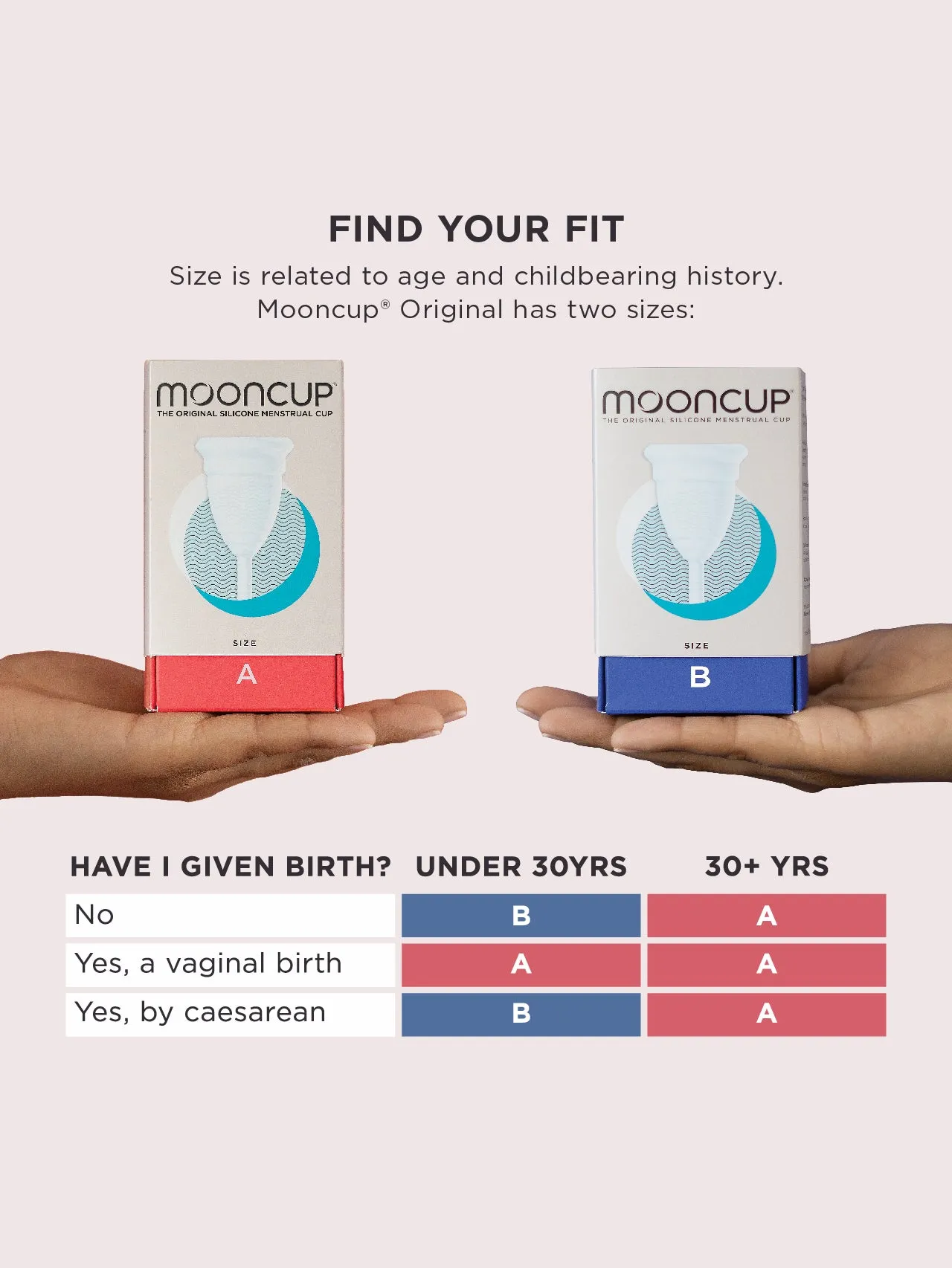 Mooncup Menstrual Cup - Size B