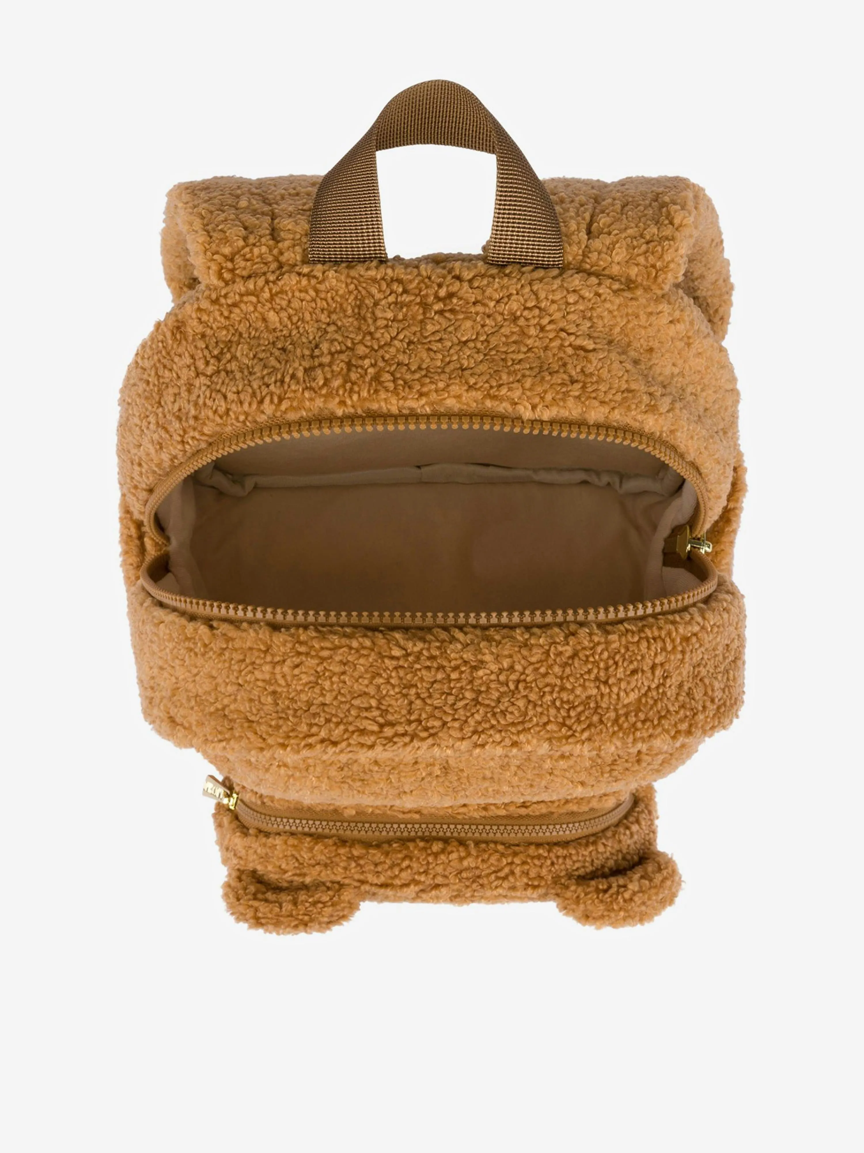 Moschino Kids Bear Backpack in Brown (25cm)