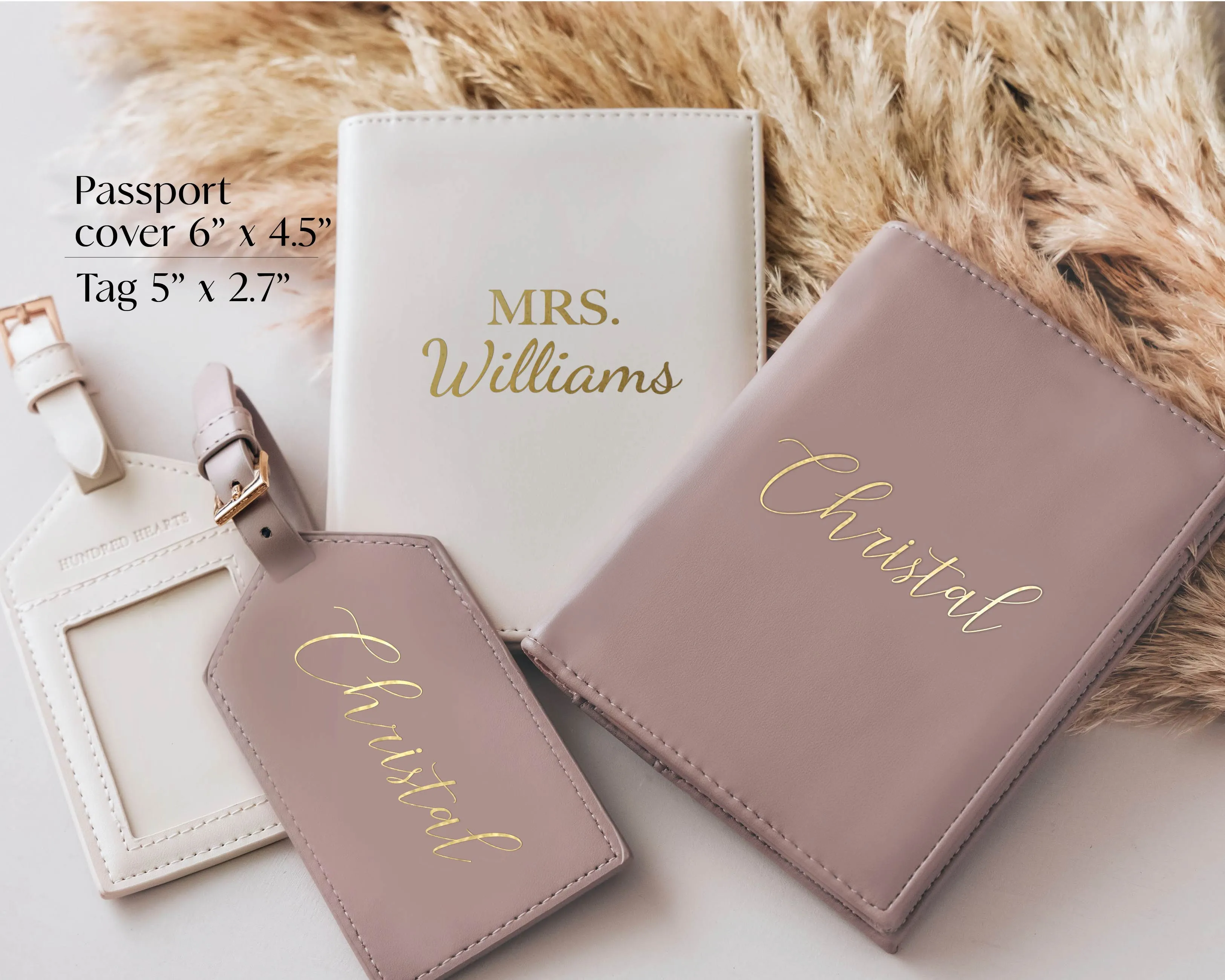 Name Passport Holder & Luggage Tag