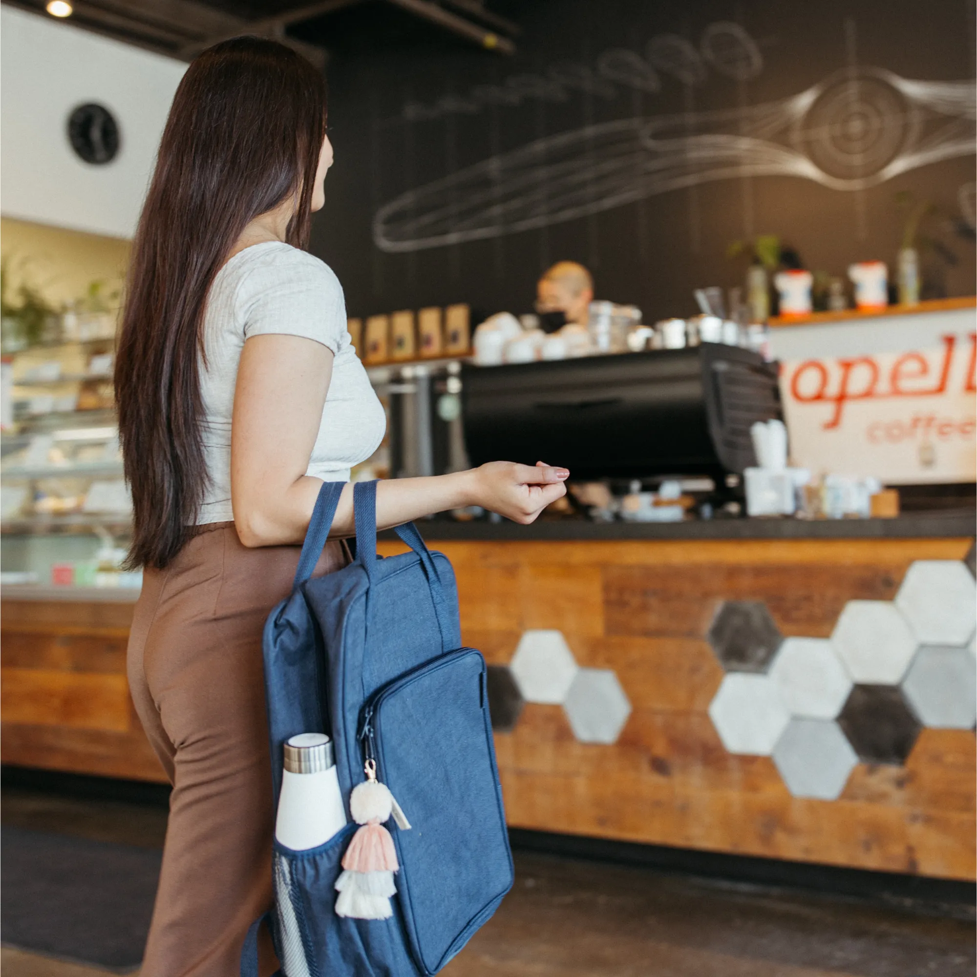 Navy All-Day Backpack