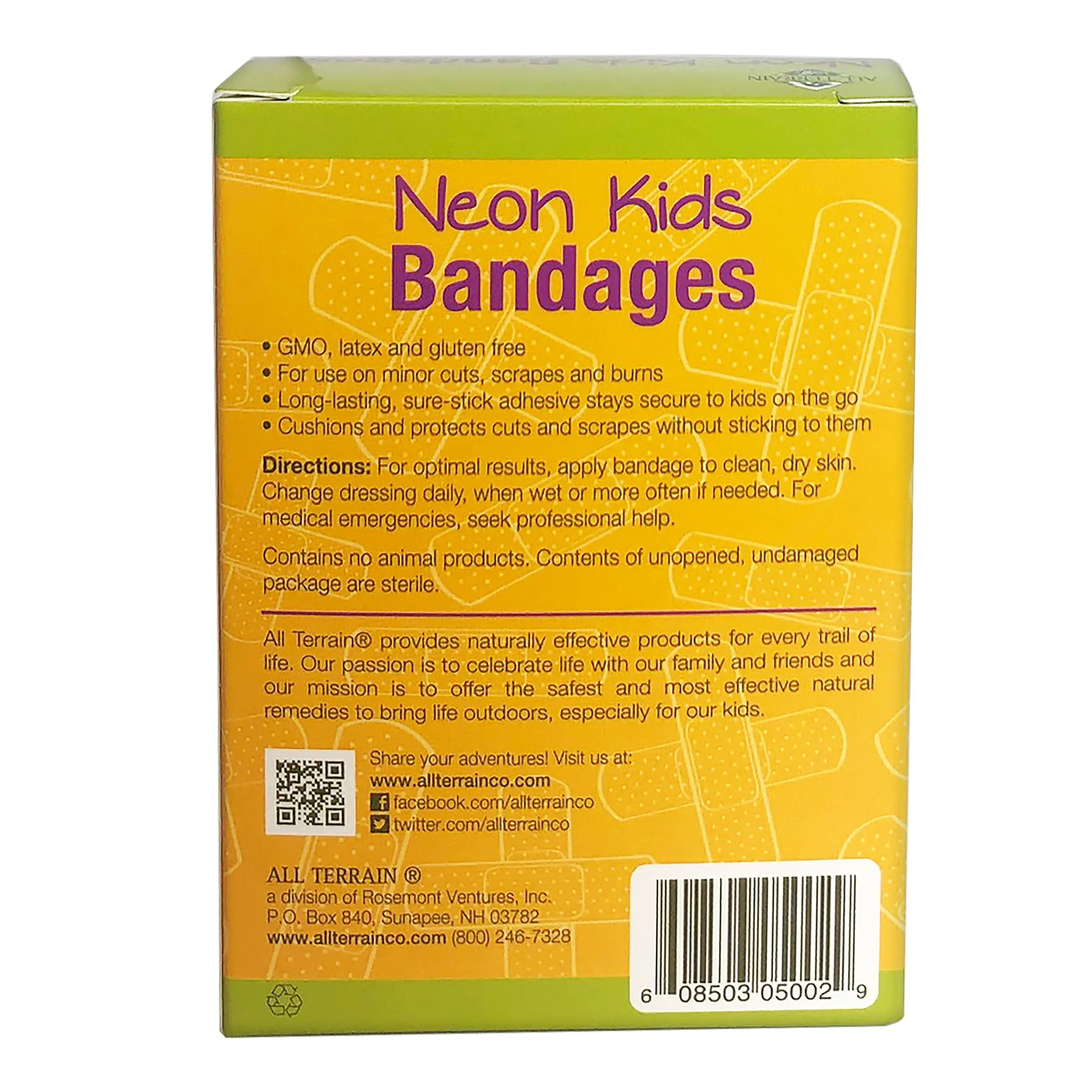 Neon Kids Bandages - Assorted 20 pc.