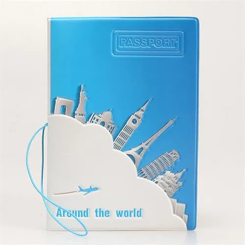 New boys like cool cartoon passport holders, men travel passport cover, pvc leather 3D Design 22 different styles to choose