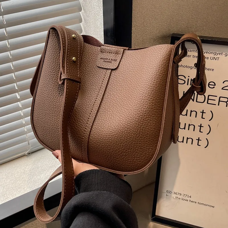 New Shoulder Messenger Bag Bucket Bag