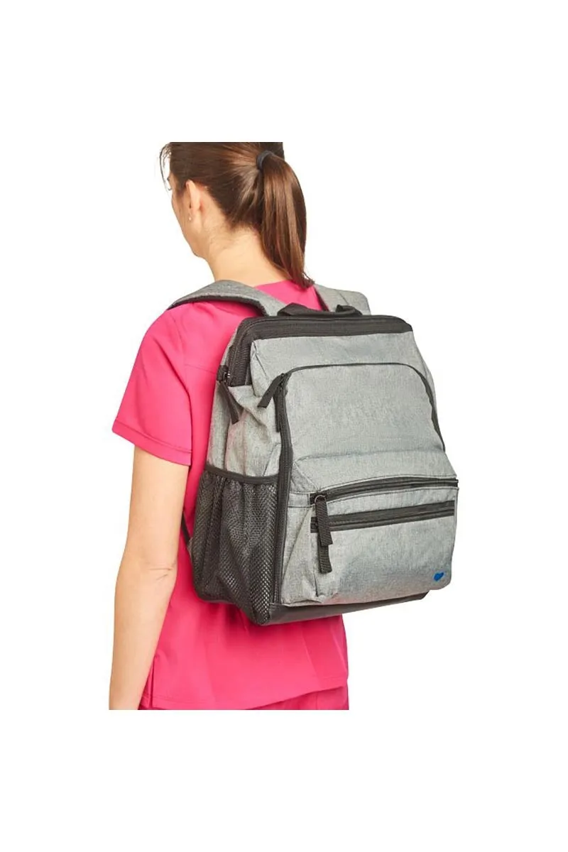 NurseMates Ultimate Backpack | Grey Linen