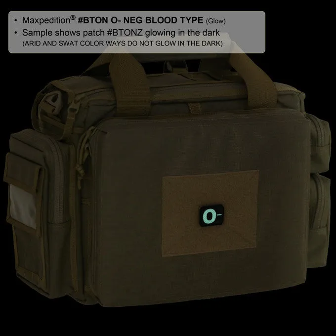 O- Blood Type Morale Patch