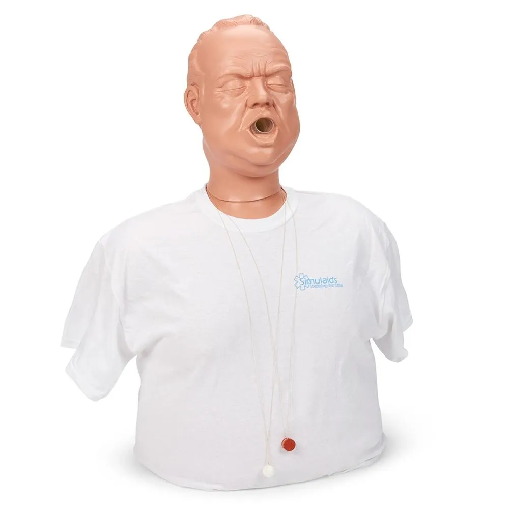 Obese Mature Choking Manikin