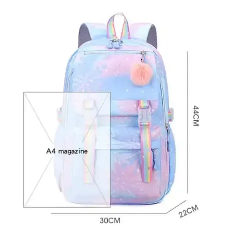 Ohana Means Family  Stitch Back Pack