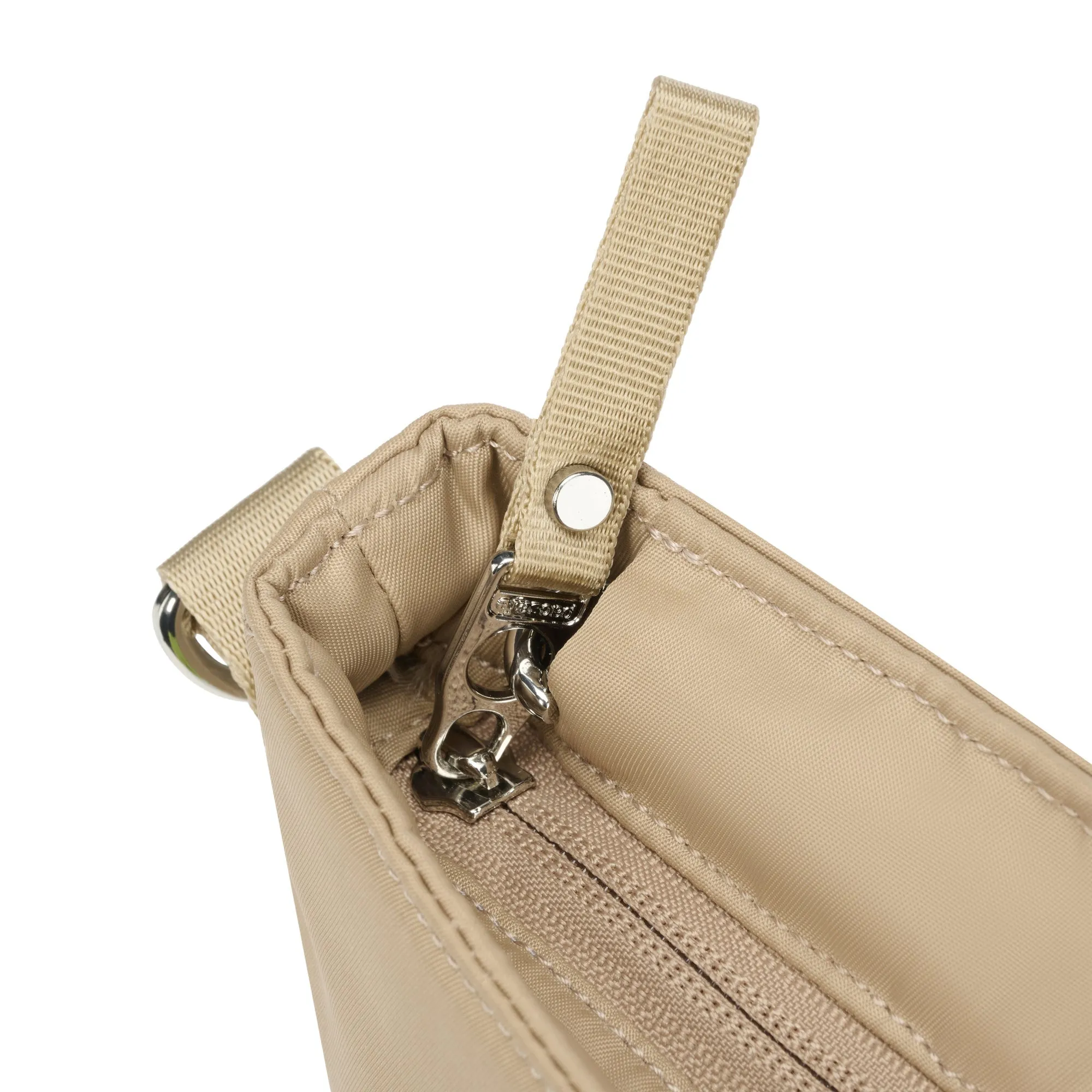 Pacsafe W crossbody Taupe