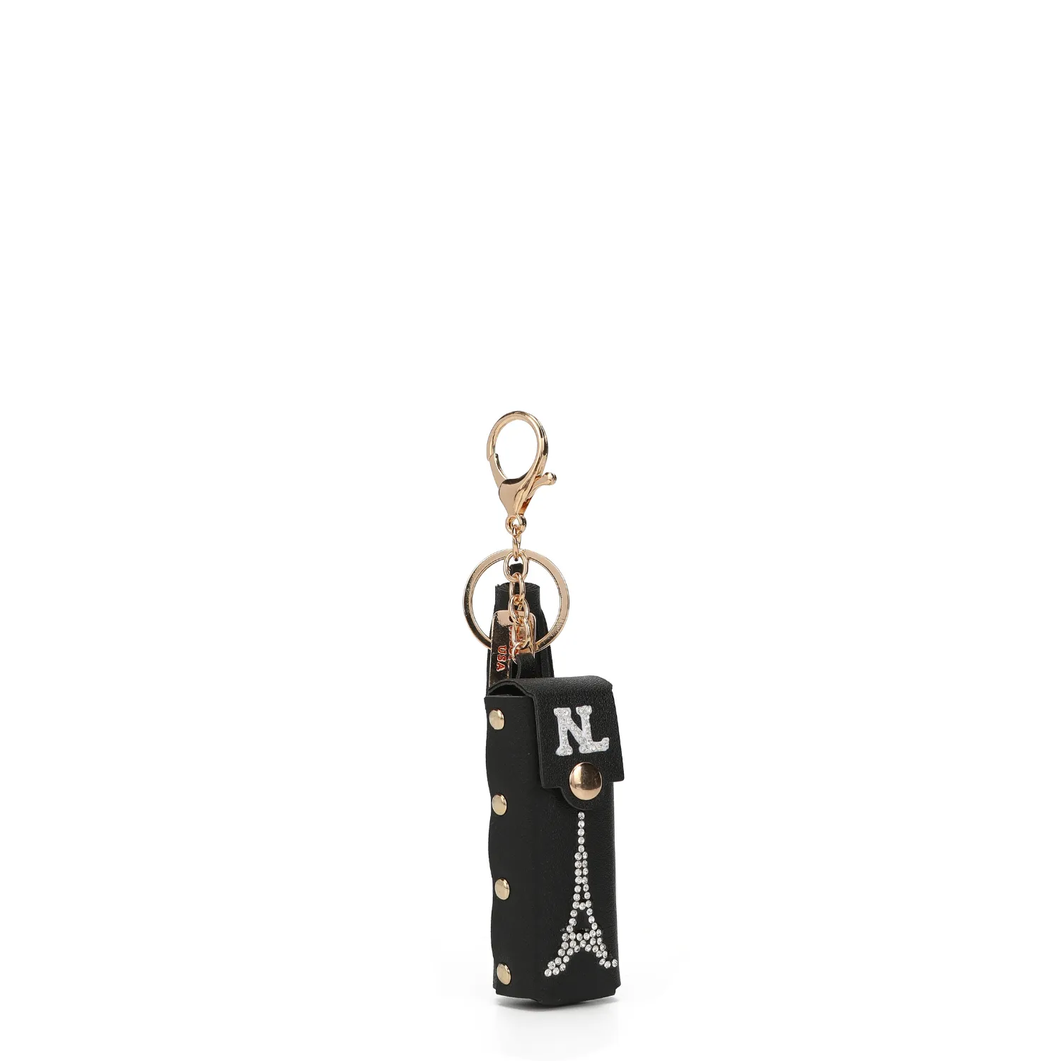 PARIS LIPSTICK HOLDER KEYCHAIN