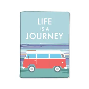 Passport Cover Holder Travel Wallet Case - Life Is a Journey