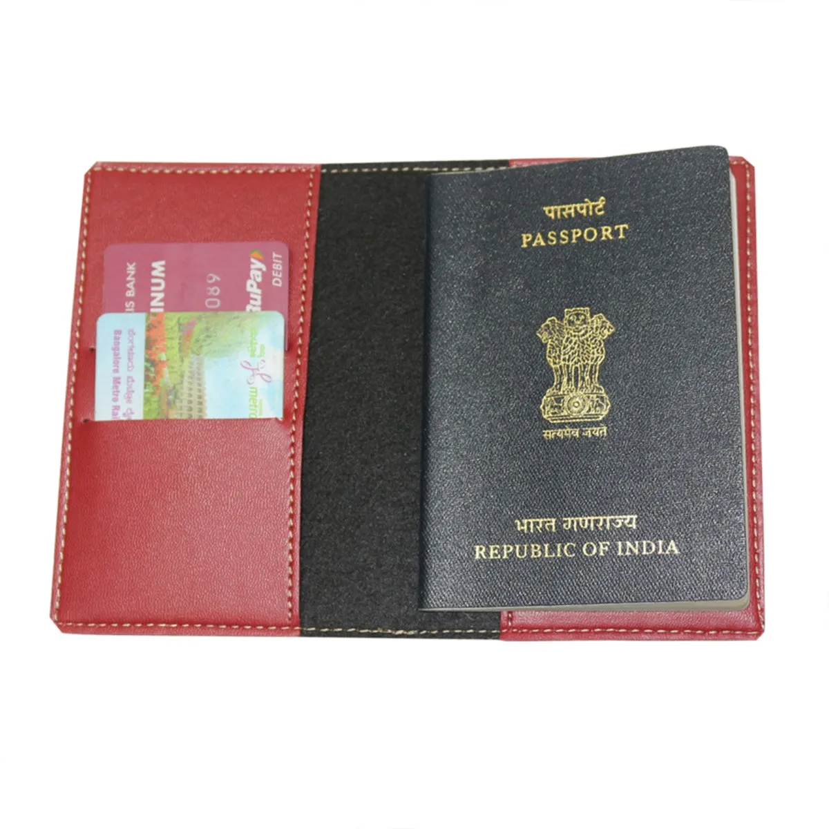 Passport Covers (Wine) - One Charm