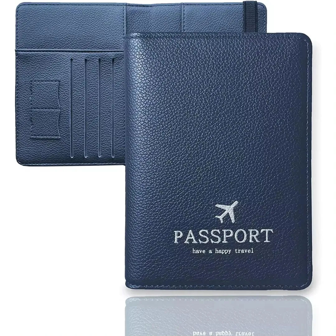 Passport Holder Wallet Travel Accessories Leather for Men