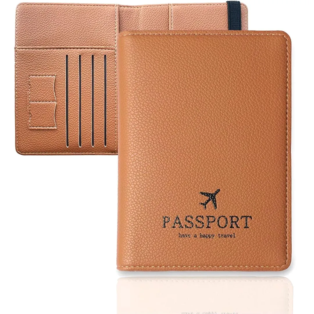 Passport Holder Wallet Travel Accessories Leather for Men