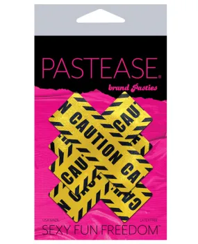 Pastease Caution Cross - Black/yellow O/s