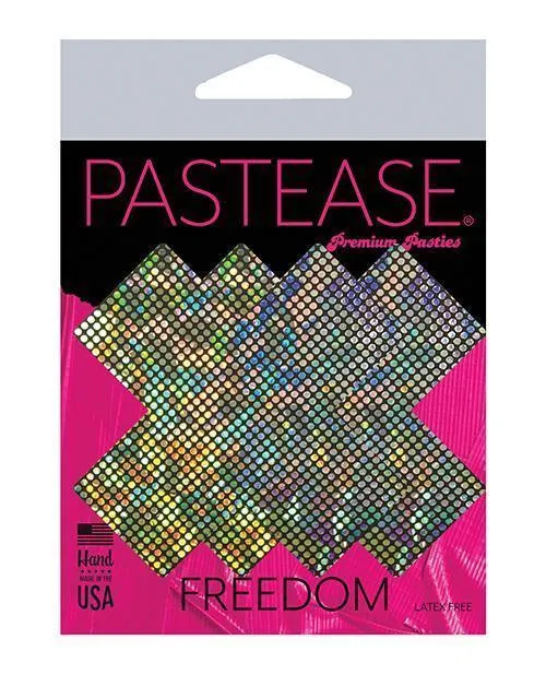 Pastease Disco Glitter Plus X  - Silver O-s