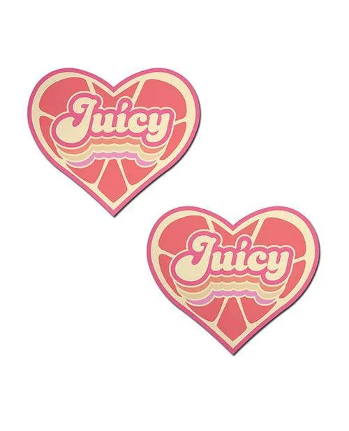 Pastease Premium Retro Heart Juicy - Pink Grapefruit O/s