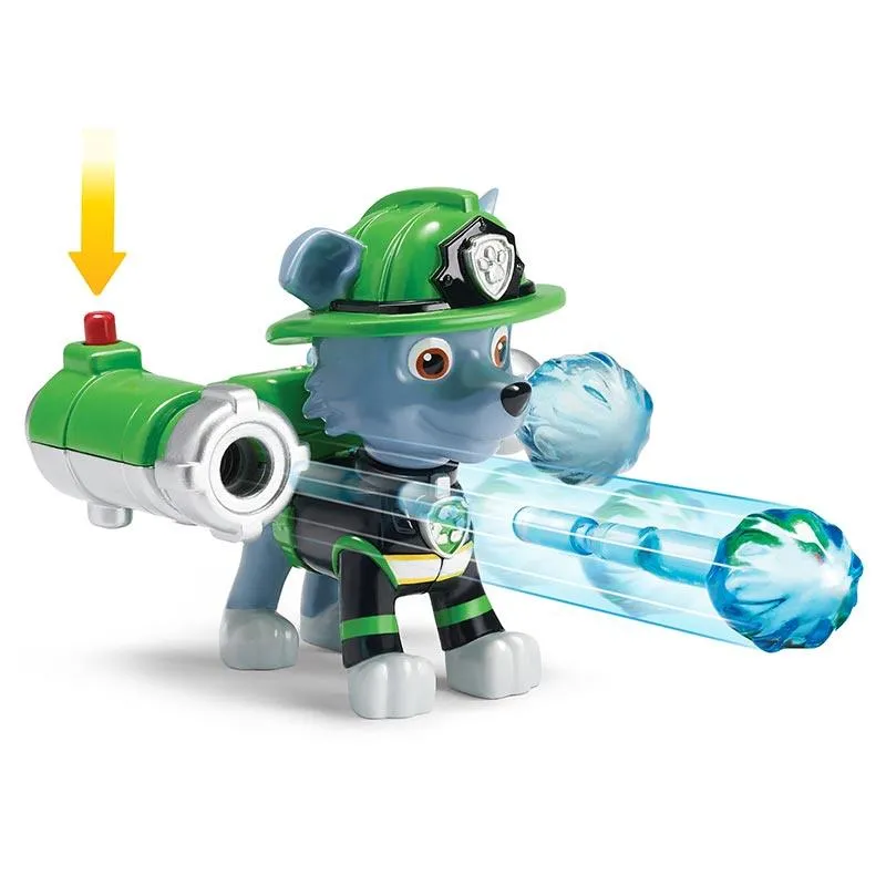 Paw Patrol Ultimate Rescue Water Cannon Rocky Hero Pup Figure