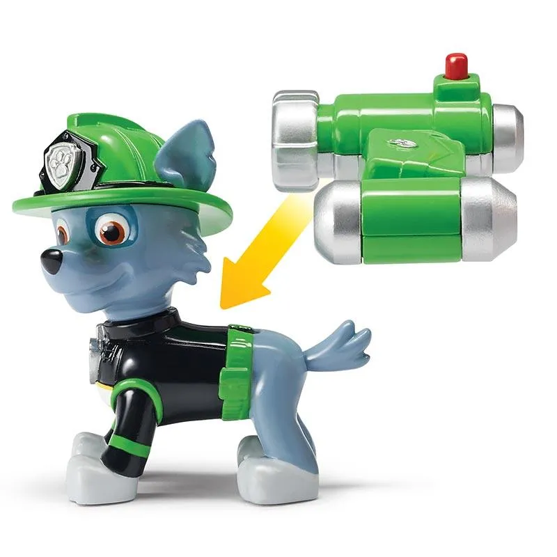 Paw Patrol Ultimate Rescue Water Cannon Rocky Hero Pup Figure