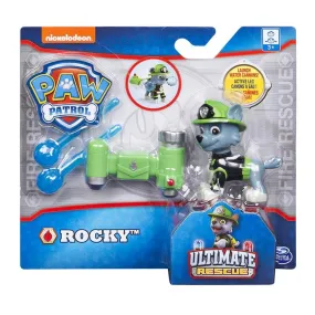 Paw Patrol Ultimate Rescue Water Cannon Rocky Hero Pup Figure