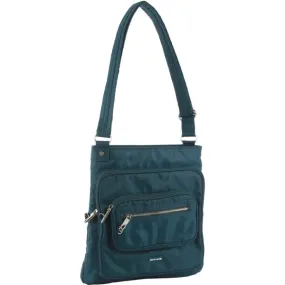 Pierre Cardin - PC2417 Anti-Theft Nylon Crossbody Bag - Teal