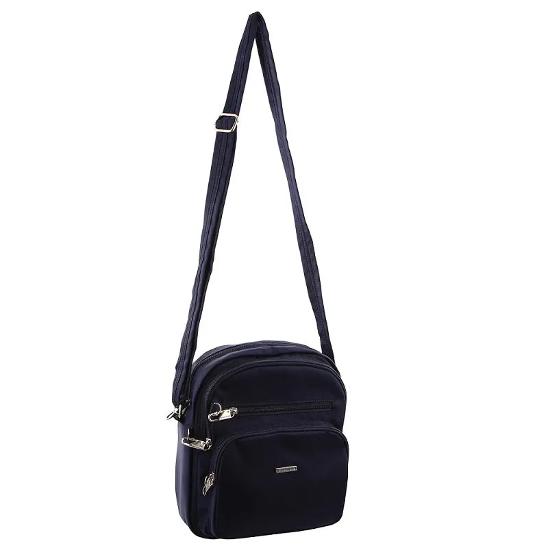 Pierre Cardin - PC2890 Anti-Theft Nylon Crossbody Bag - Navy