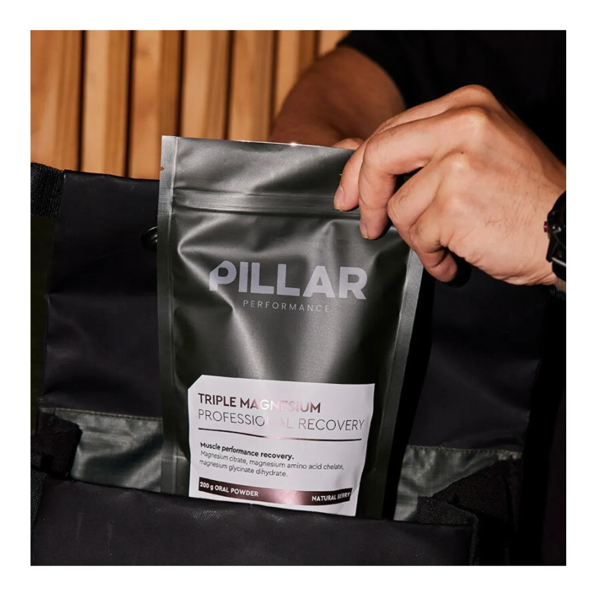 Pillar Performance Triple Magnesium Professional Raspberry 200g (Bag)