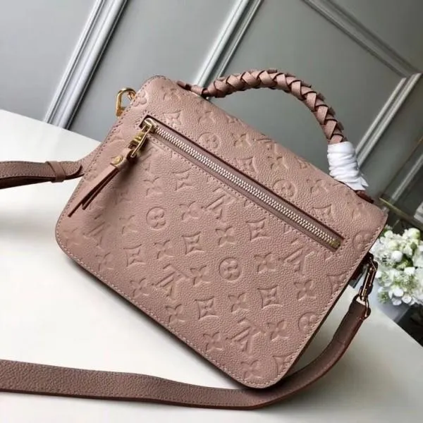 Pochette Metis Messenger Top Handle Bag M43941 Beige Monogram Empreinte Leather 2018