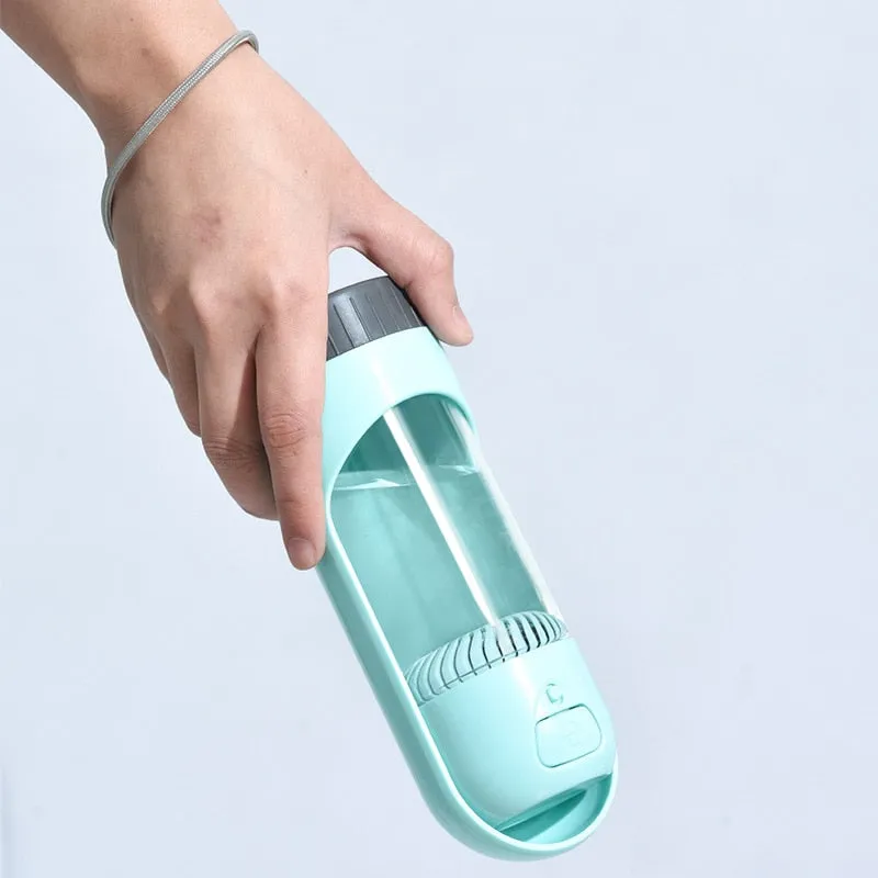 Portable Pet Water Bottle with Carbon Filter