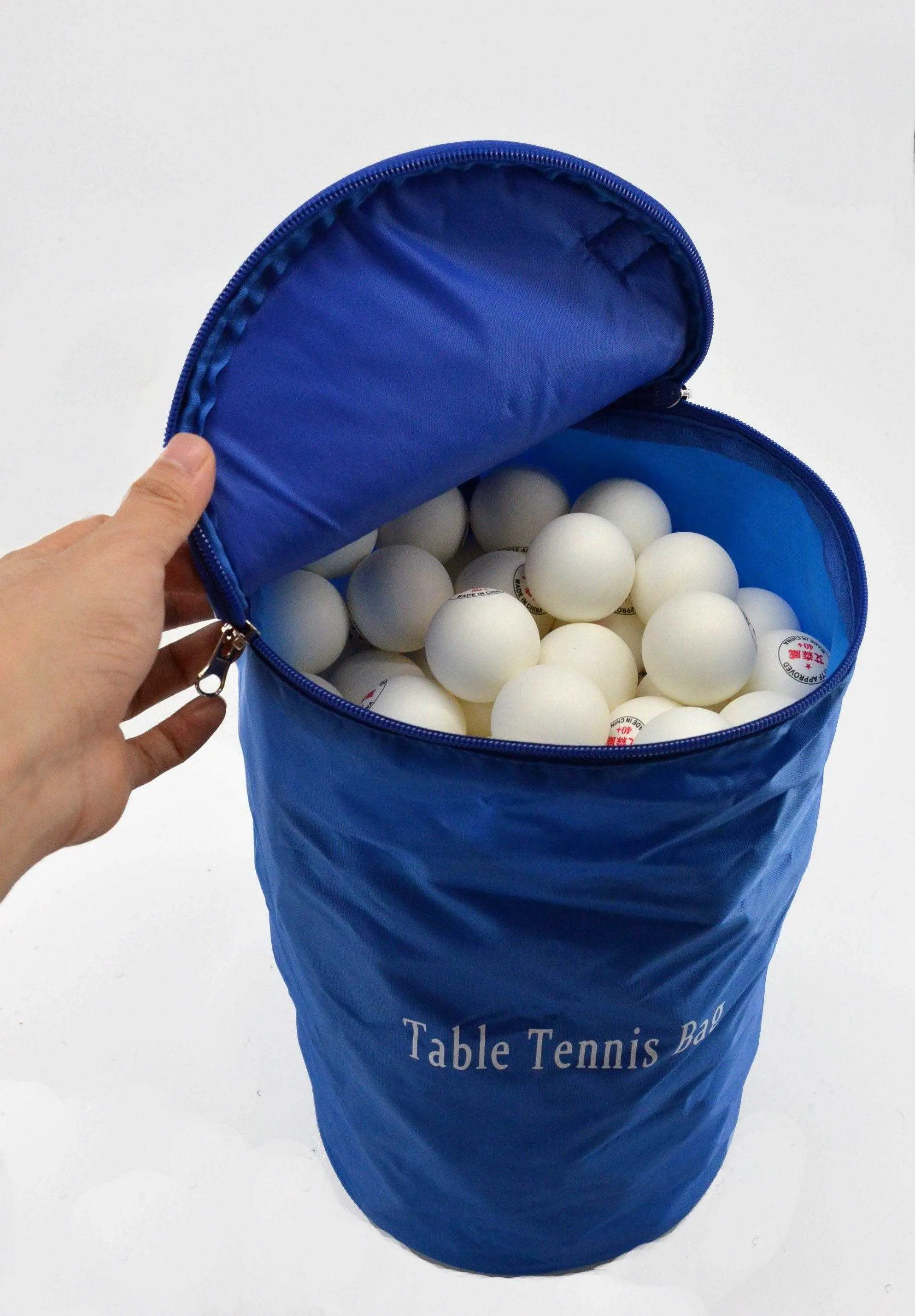 Portable Table Tennis Ball Bag Case Holds 200 Balls