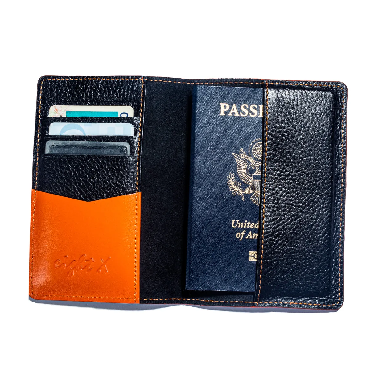 Premium Leather Passport Wallet