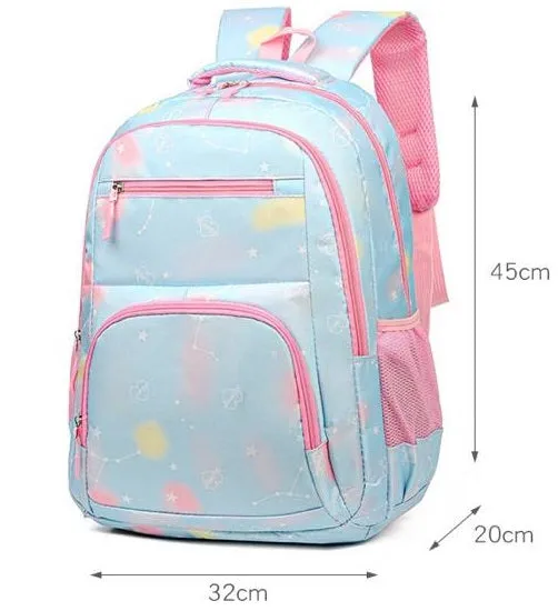 Purple School Bag For Kids 4227