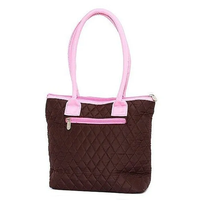 QS301 Quilted Solid Small Tote