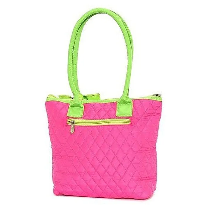 QS301 Quilted Solid Small Tote