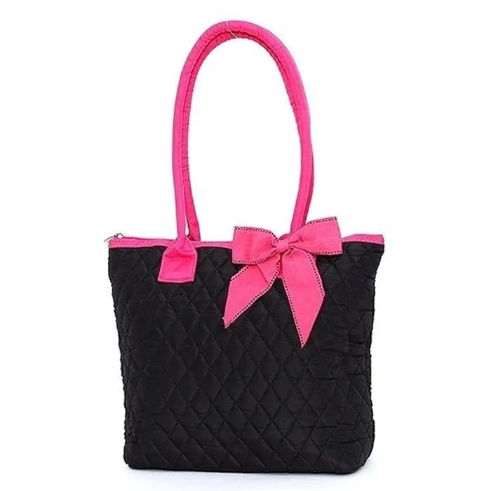 QS301 Quilted Solid Small Tote