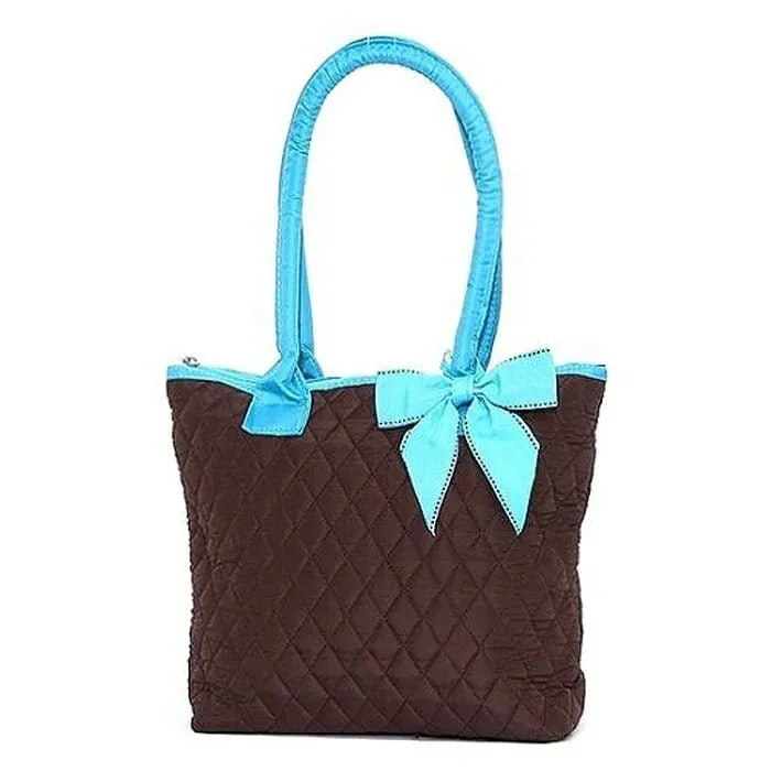 QS301 Quilted Solid Small Tote