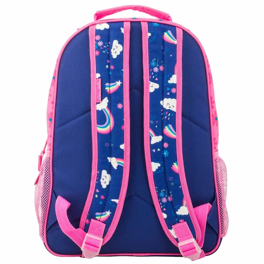 Rainbow Print Personalised Backpack