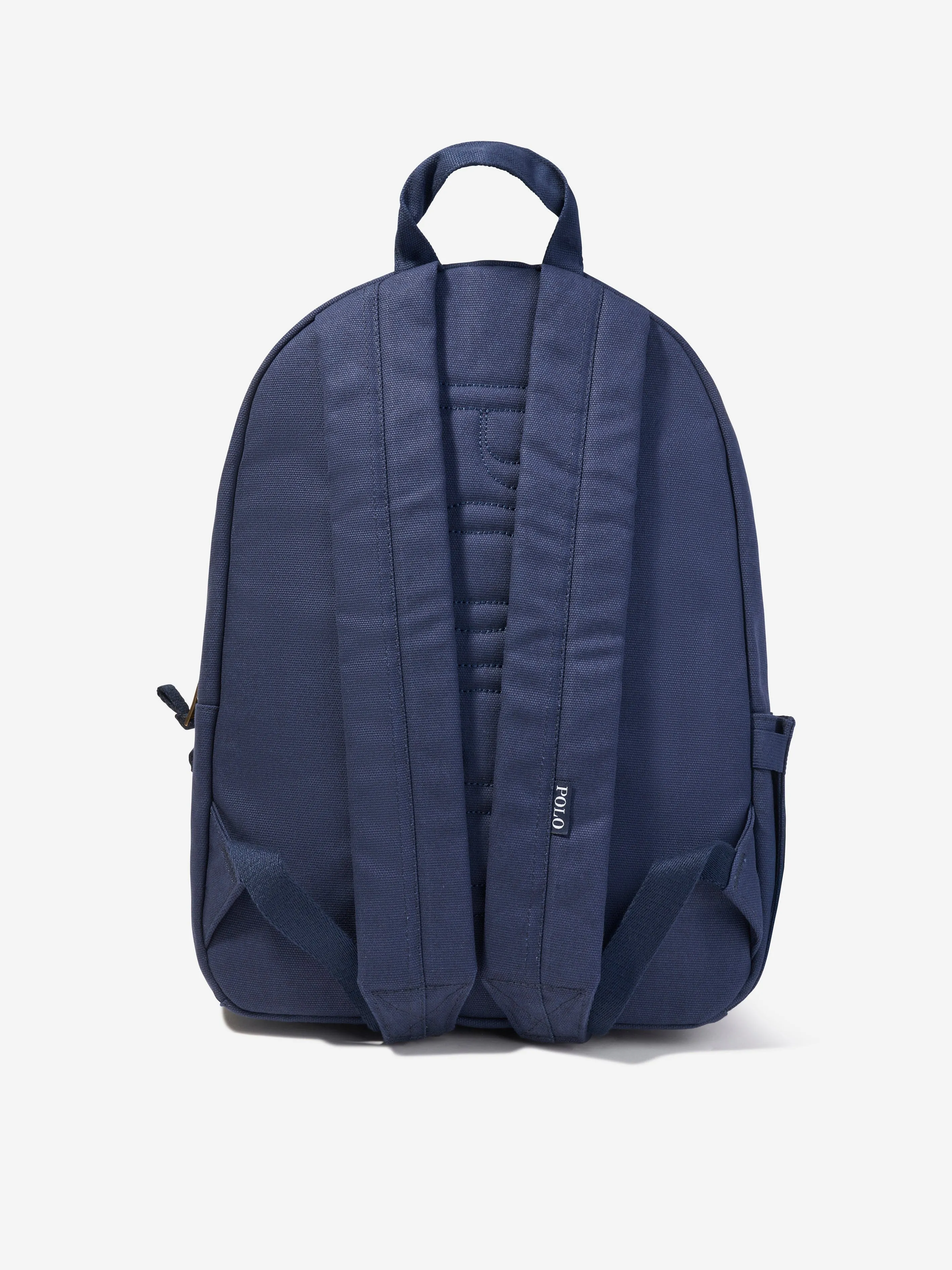 Ralph Lauren Kids Canvas School Backpack in Navy